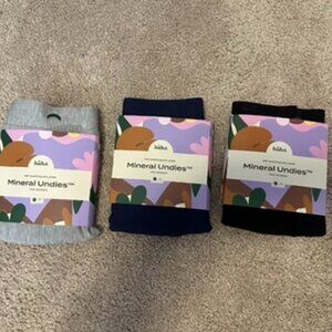 NWT Huha Mid Boxer set of 3 in XS gray, black, navy